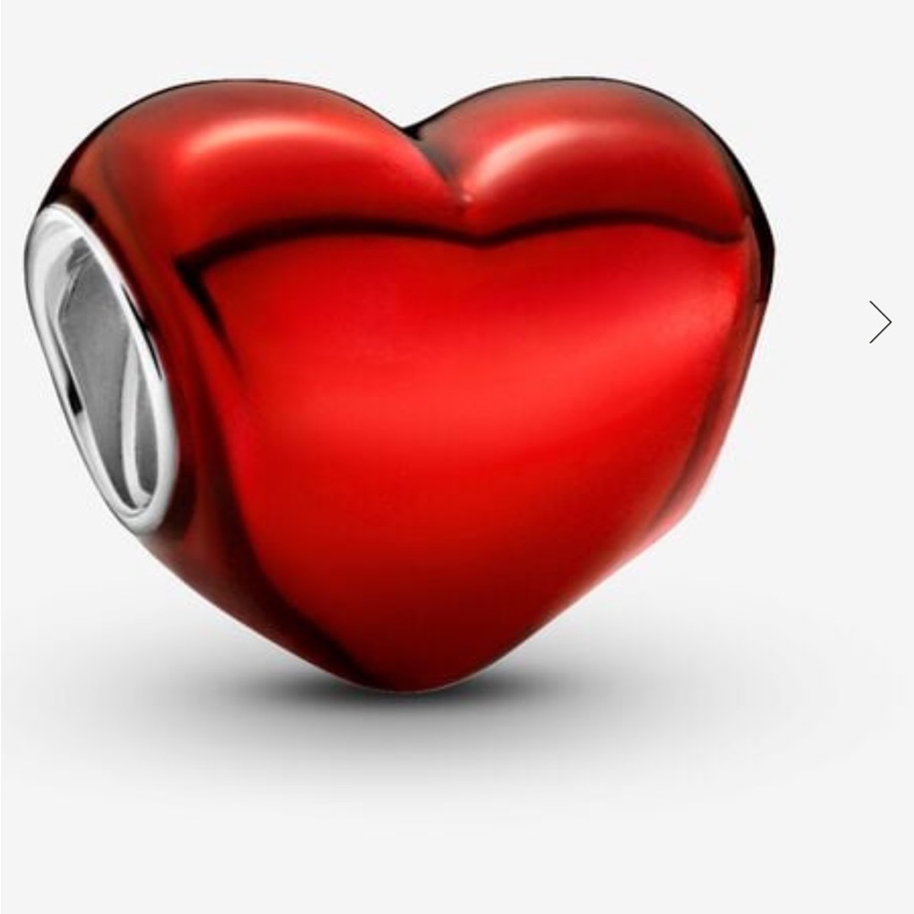 Pandora Red Heart Charm